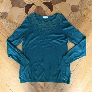 Calvin Klein teal sweater
